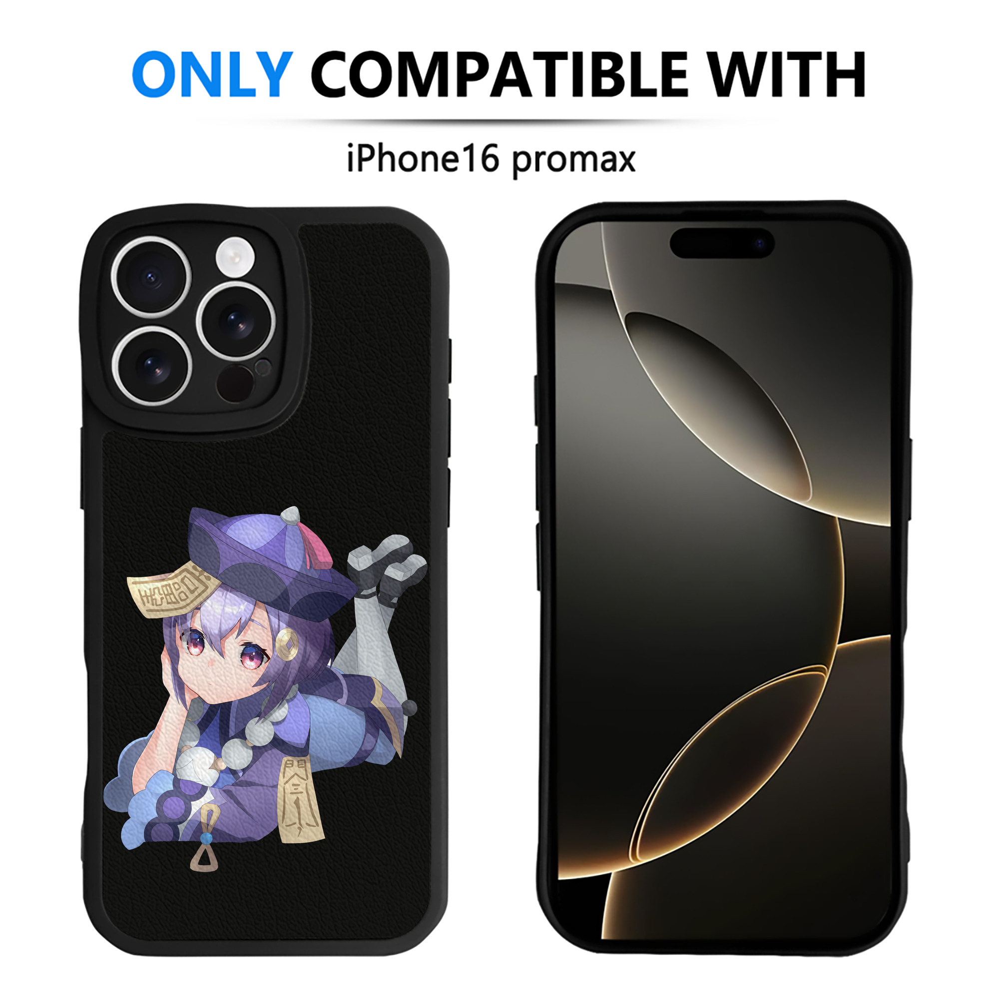 げんし神 七七 なな  genshin Nana 【iPhone 16シリーズ対応】シリコンスマホケース（レザー調） 材質：シリコン